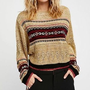 Free people ski lake sweater